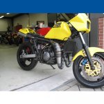 Yamaha TDR 250 uitlaat